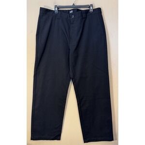 Billabong Carter Chino Pant Men 38 (40W)Relaxed Straight Black Casual Skater NEW